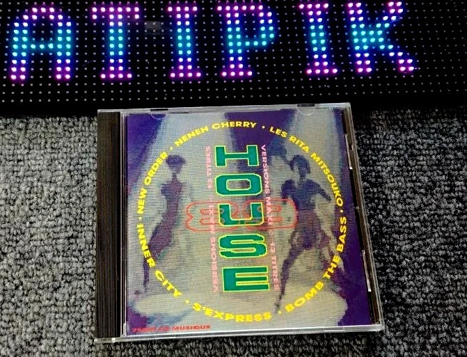 🥇 Ultra-rare et confidentiel,  CD collector House ’89 !  36 ans ! Collector 📀